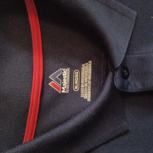 Majestic CoolBase USA Baseball NTIS Polo - Picture 2 of 5